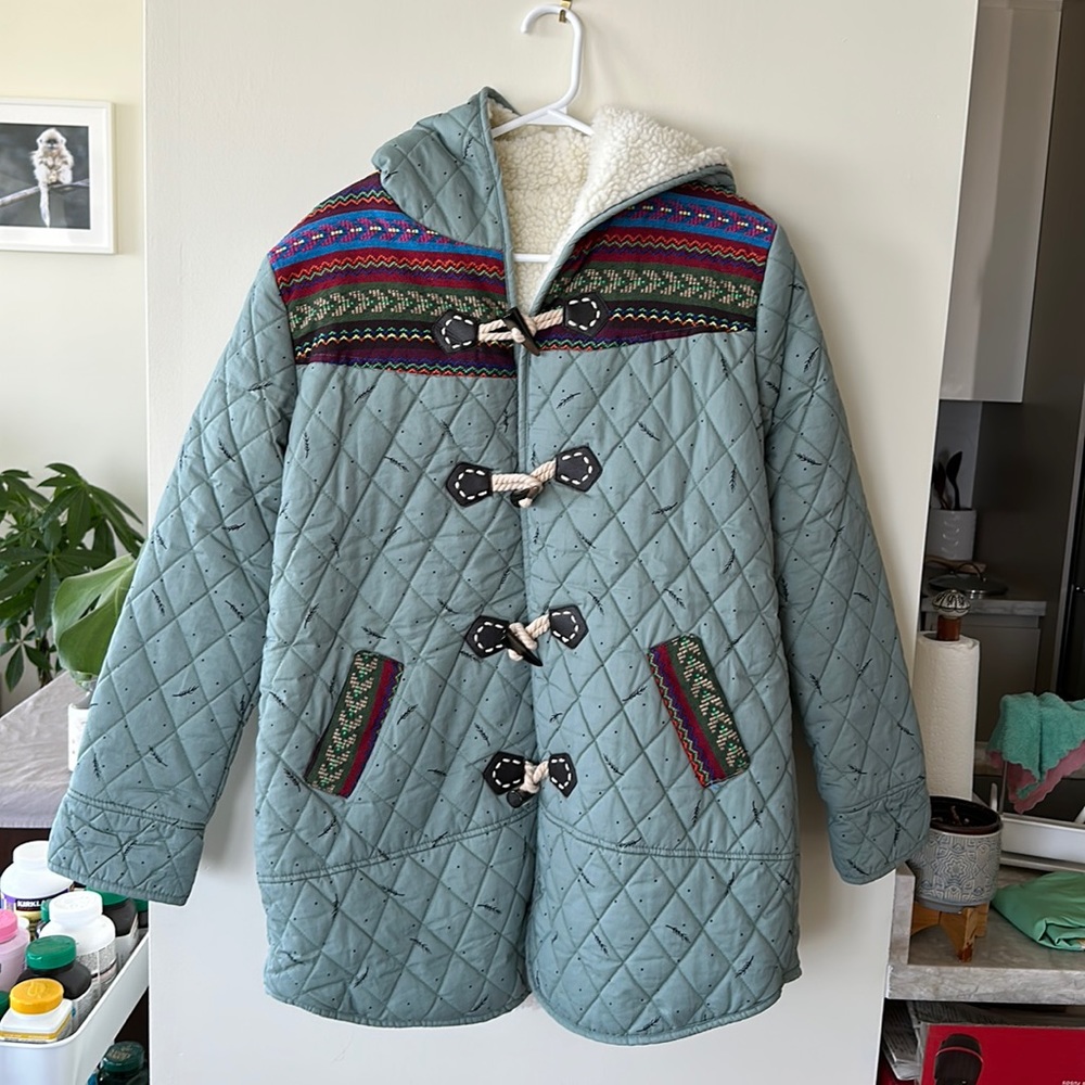 Women faux fur coat
